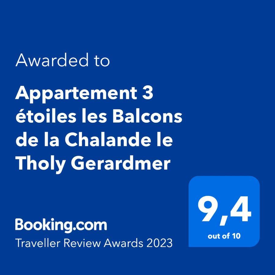 Appartement Les Balcons De La Chalande Le Tholy Gerardmer, Jardin,Balcon, Terrasse, Eksteriør bilde